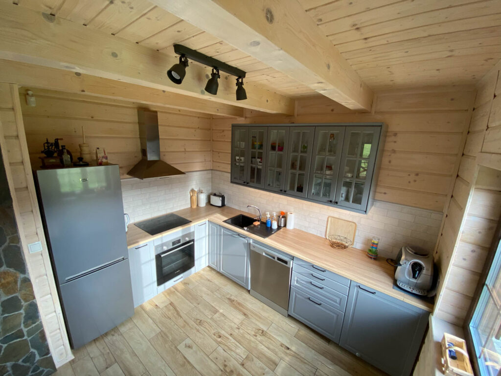 Górski domek na wynajem z balią